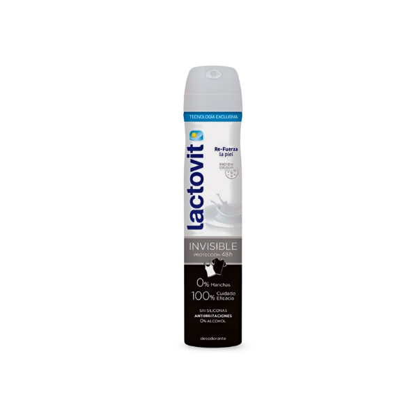 Lactovit desodorante spray Invisible 200 ml