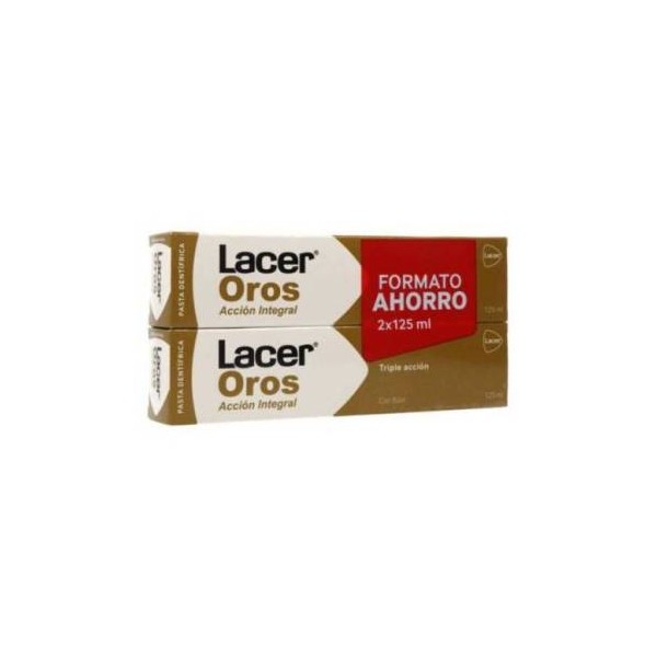 Lacer Oros Pasta Dental Duplo 2x125 ml Promo