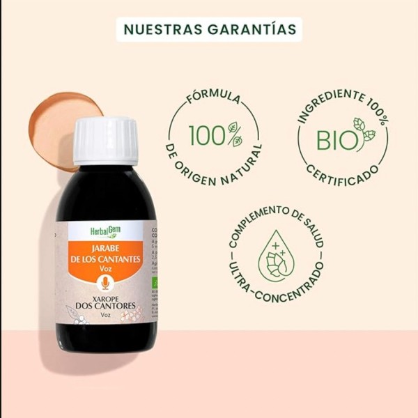Herbalgem Jarabe De Los Cantantes 250 ml